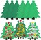 Tree for Making Crafts Tree Including Foam Christmas Tree Assortment Christmas Foam Stickers Accessory for Fun Home Activities